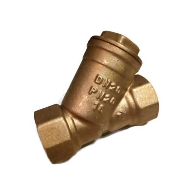 FILTR SIATKOWY SKOŚNY 3/4" DO WODY DN20/PN20 GW/GW 