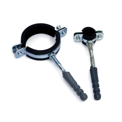 UCHWYT STALOWY Z GUMĄ obejma 1" / 32mm-37mm